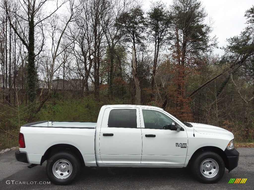 Bright White 2023 Ram 1500 Classic Tradesman Crew Cab 4x4 Exterior Photo #145732426