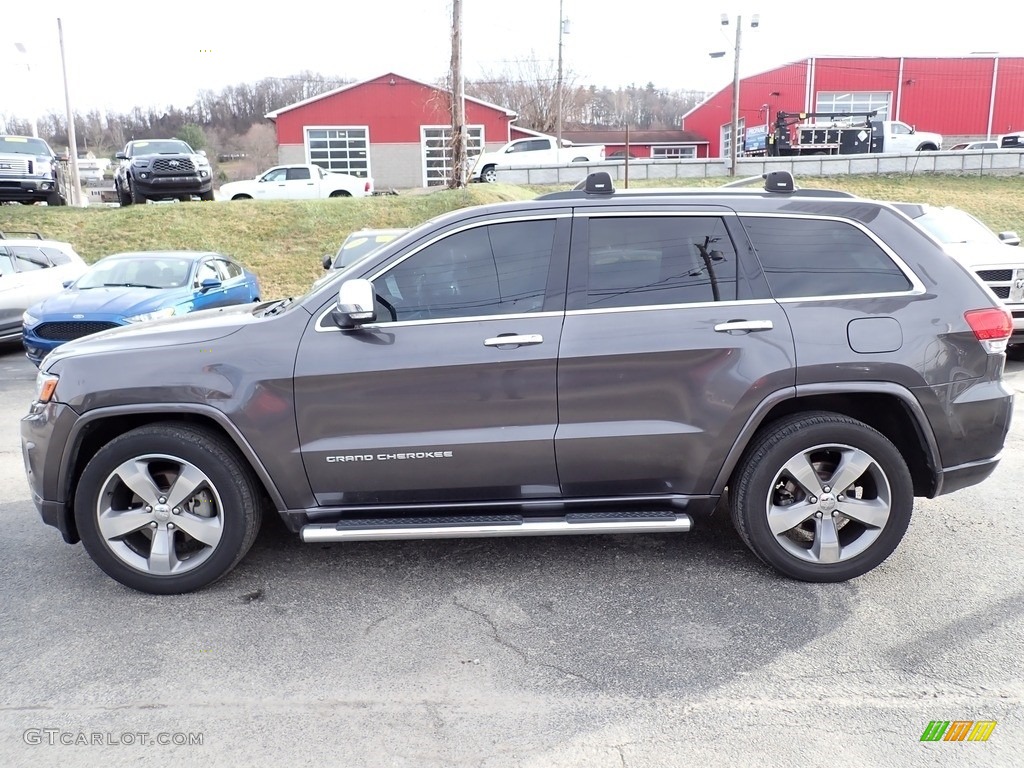 Granite Crystal Metallic 2014 Jeep Grand Cherokee Overland Exterior Photo #145732630
