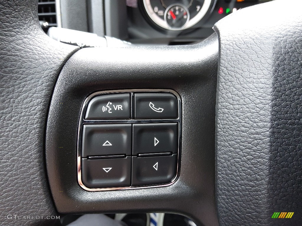 2023 Ram 1500 Classic Tradesman Crew Cab 4x4 Diesel Gray/Black Steering Wheel Photo #145732753