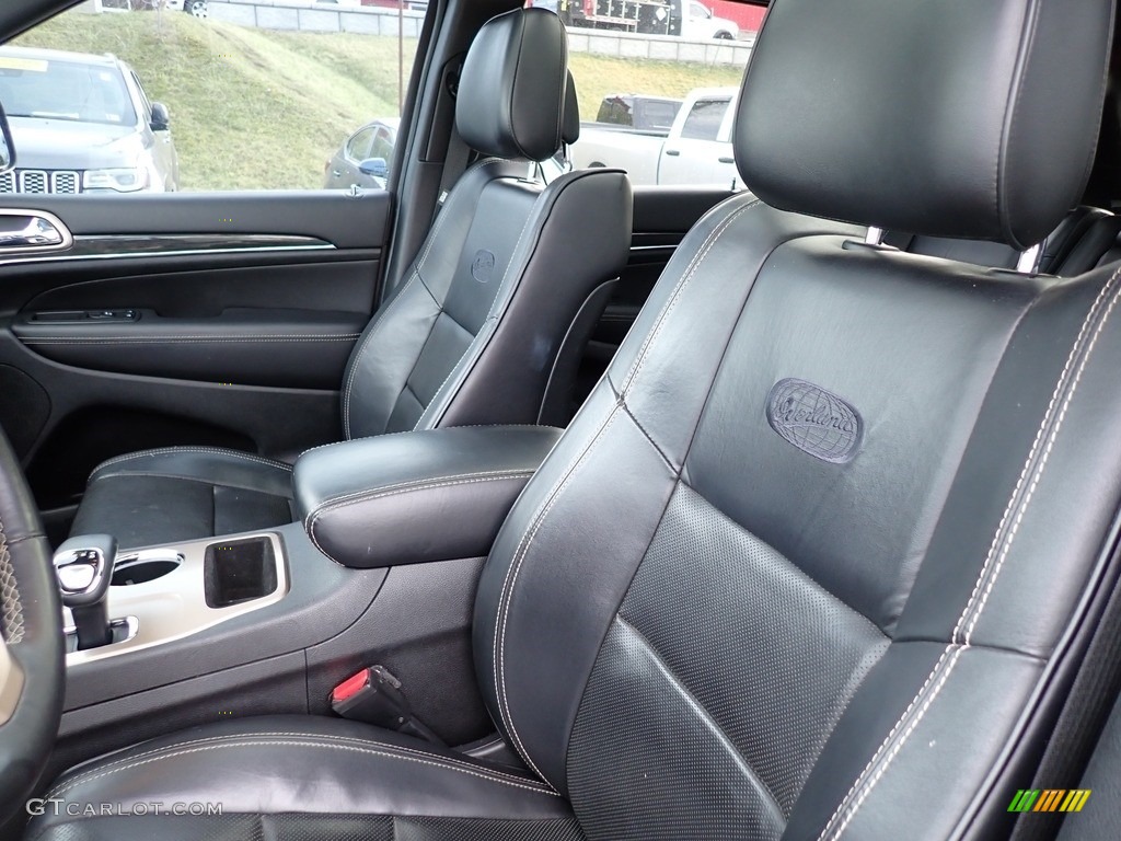 2014 Jeep Grand Cherokee Overland Front Seat Photo #145732864