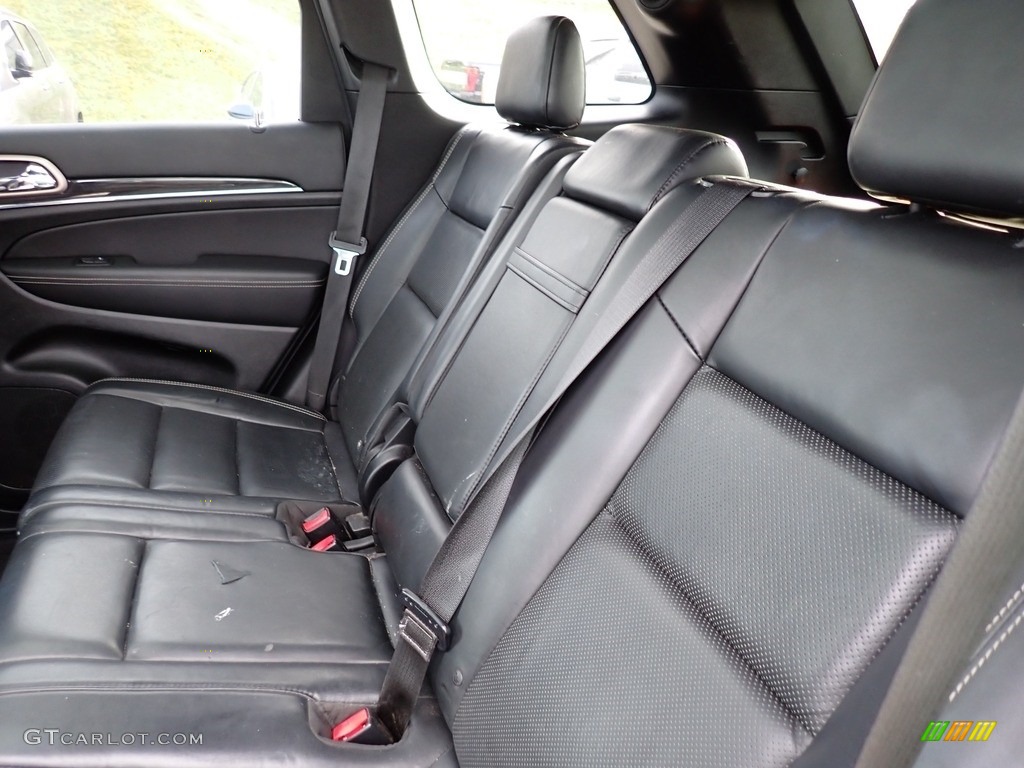 2014 Jeep Grand Cherokee Overland Rear Seat Photos