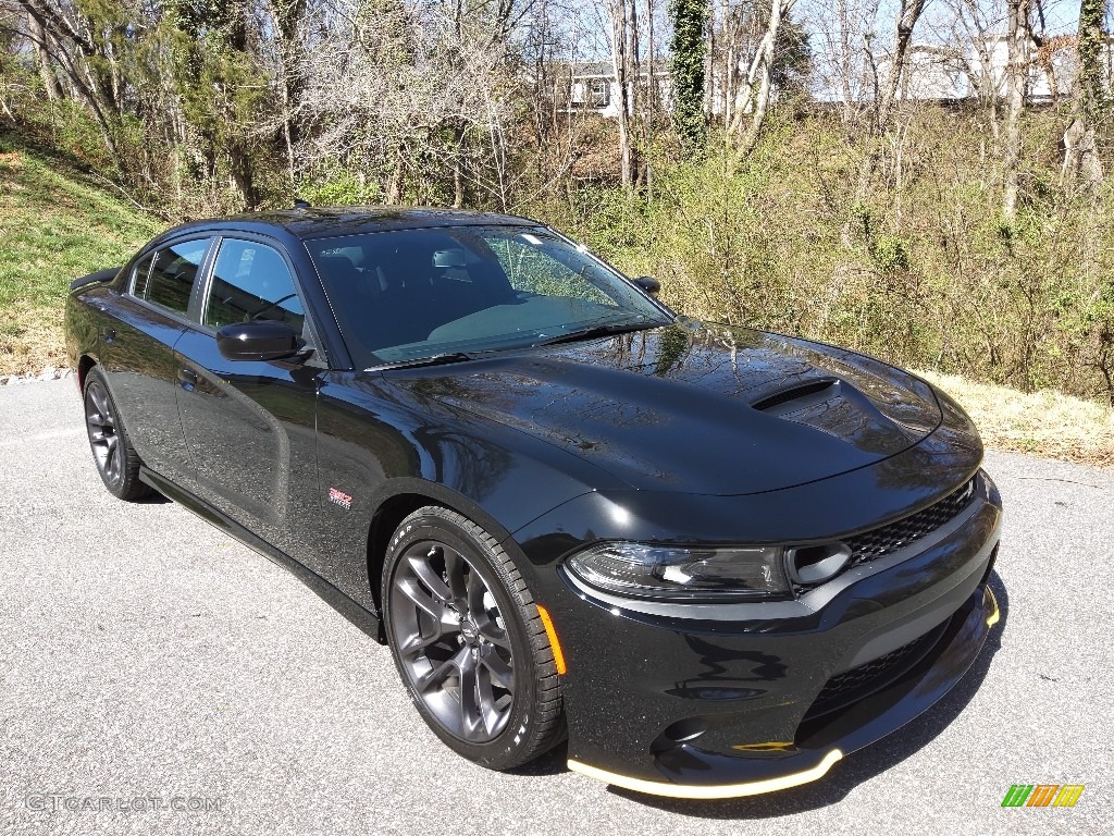 Pitch Black 2023 Dodge Charger Scat Pack Exterior Photo #145733713