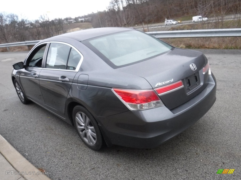 2012 Accord EX Sedan - Polished Metal Metallic / Gray photo #12