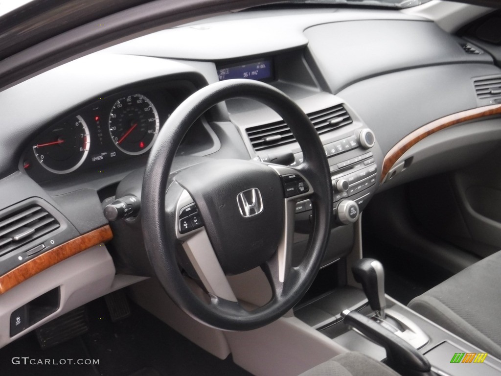 2012 Accord EX Sedan - Polished Metal Metallic / Gray photo #17