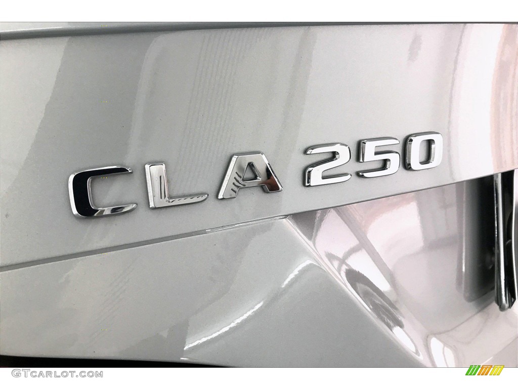2019 CLA 250 Coupe - Polar Silver Metallic / Black photo #27