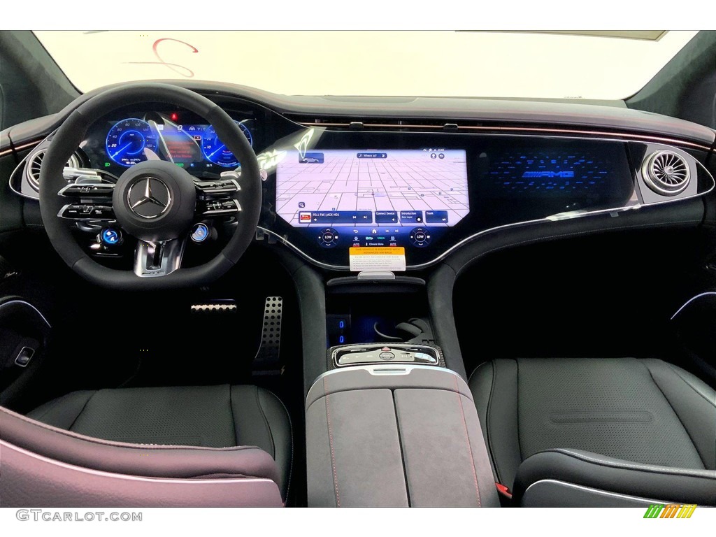2023 Mercedes-Benz EQS AMG Sedan AMG Line Black/Space Gray Dashboard Photo #145735144