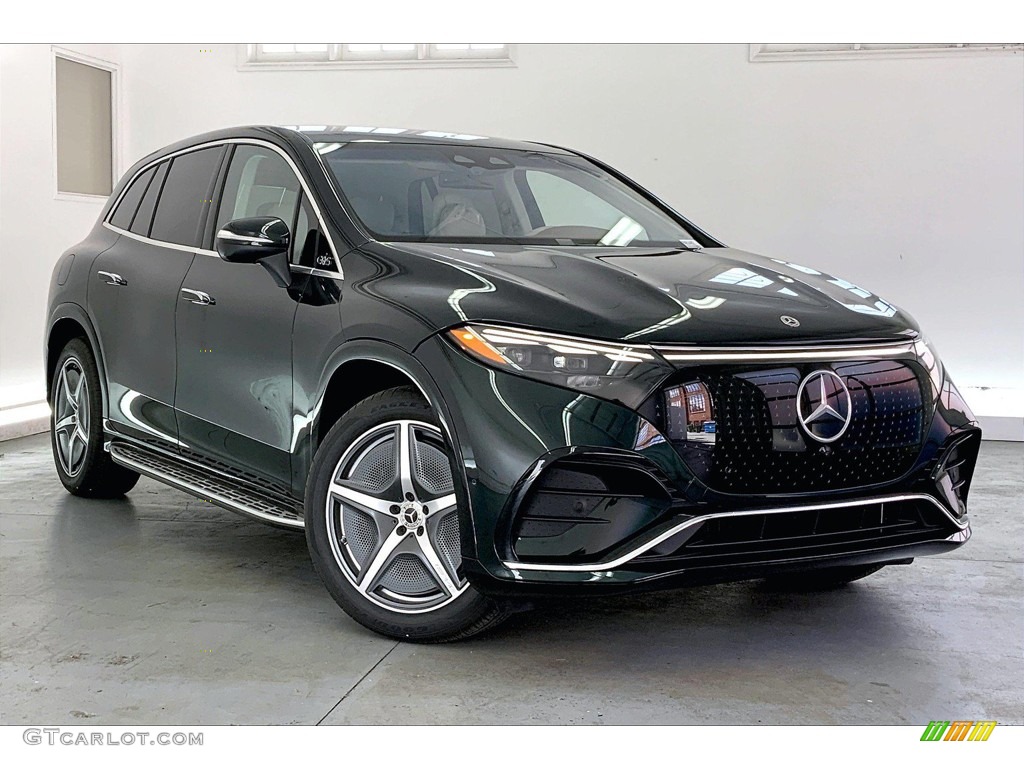 2023 EQS 580 4Matic SUV - Emerald Green Metallic / Neva Gray/Sable Brown photo #11