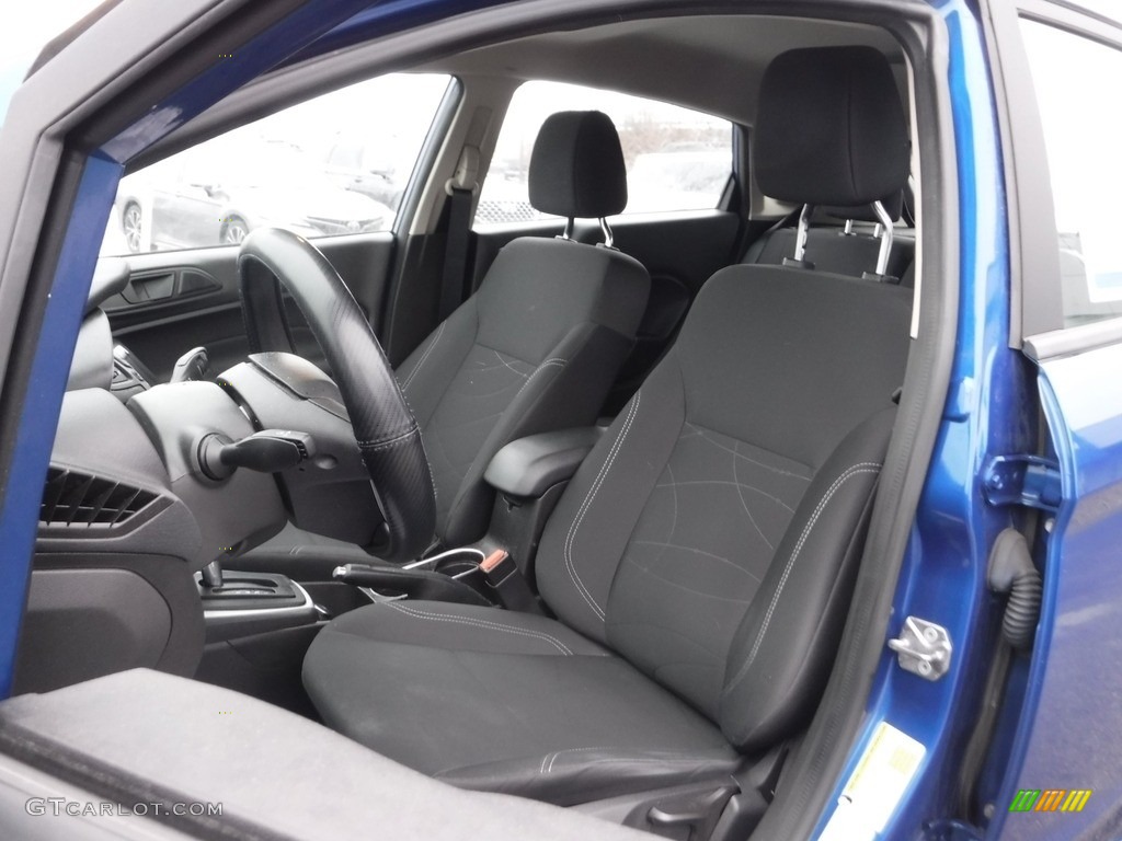2019 Fiesta SE Hatchback - Lightning Blue / Charcoal Black photo #10