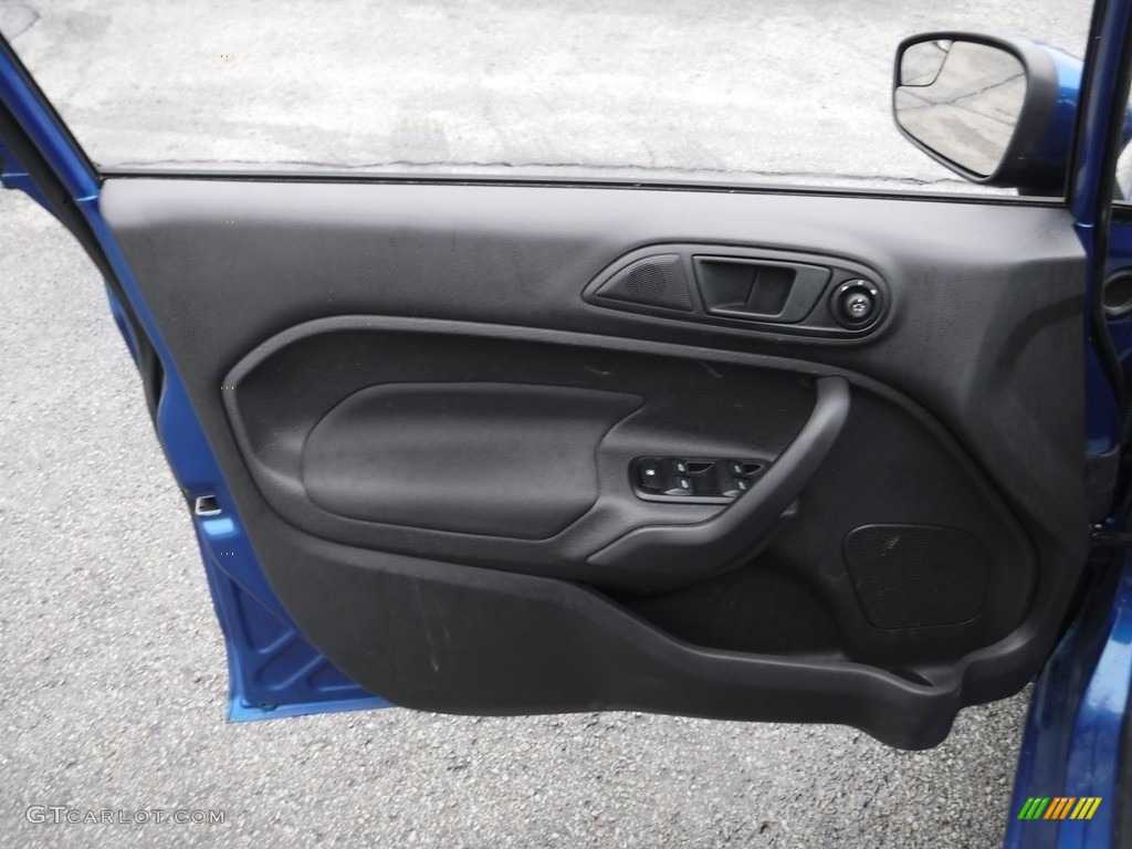 2019 Fiesta SE Hatchback - Lightning Blue / Charcoal Black photo #11