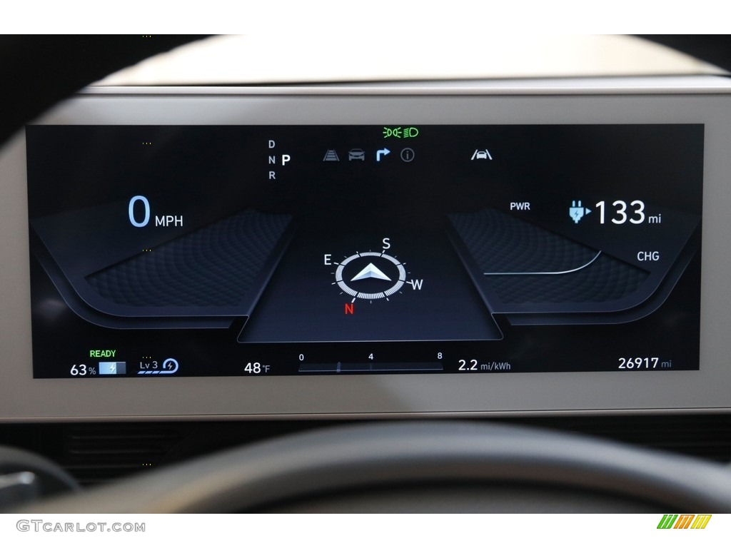 2022 Ioniq 5 SE AWD - Cyber Gray / Black photo #8