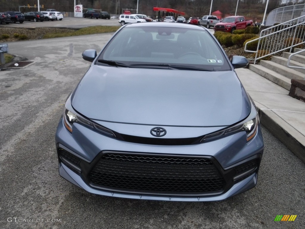 2020 Corolla SE - Celestite Gray Metallic / Black photo #10