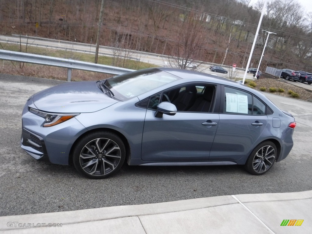 2020 Corolla SE - Celestite Gray Metallic / Black photo #12