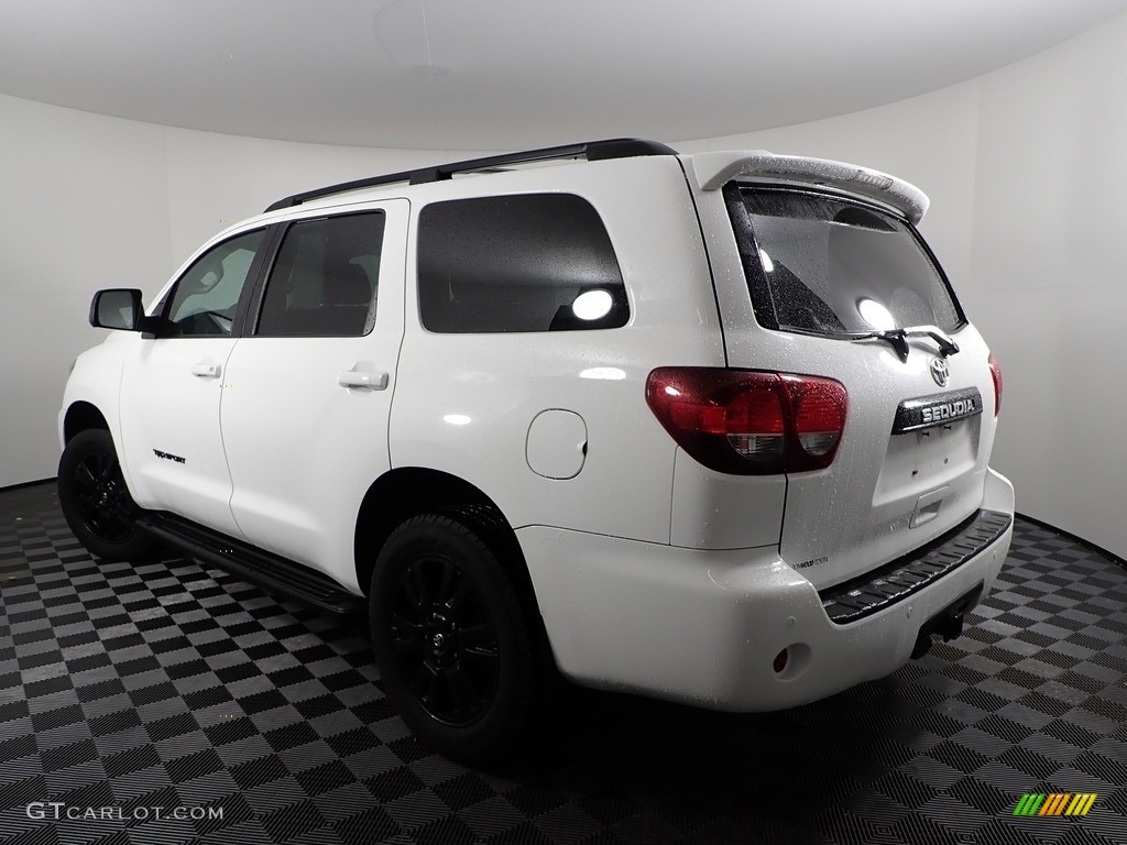 2018 Sequoia TRD Sport 4x4 - Super White / Black photo #8