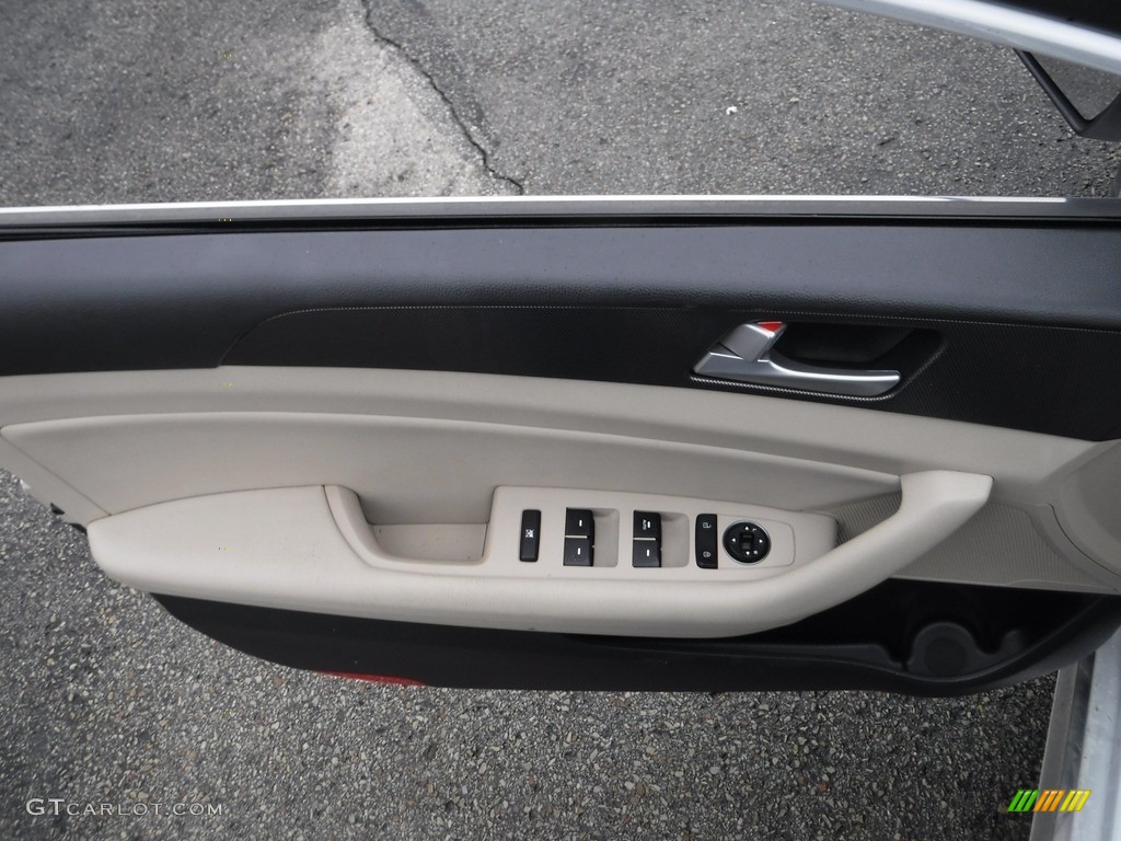 2016 Sonata Sport - Quartz White Pearl / Beige photo #9