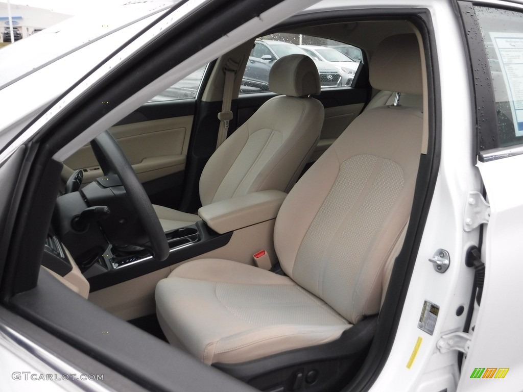2016 Sonata Sport - Quartz White Pearl / Beige photo #10