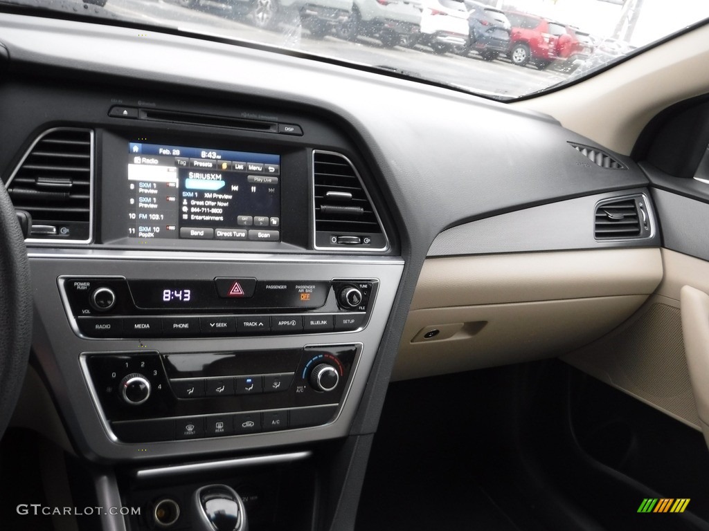 2016 Sonata Sport - Quartz White Pearl / Beige photo #14
