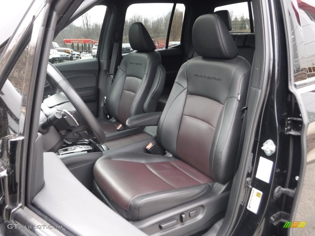 Black Interior 2020 Honda Ridgeline Black Edition AWD Photo #145737274