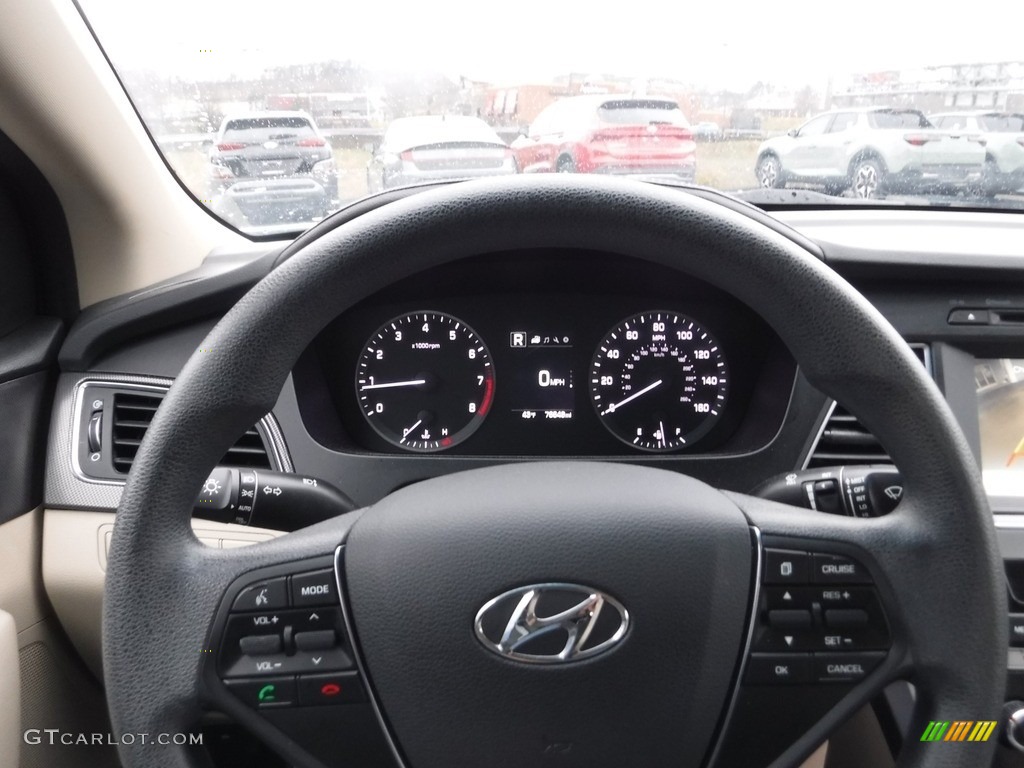 2016 Sonata Sport - Quartz White Pearl / Beige photo #19