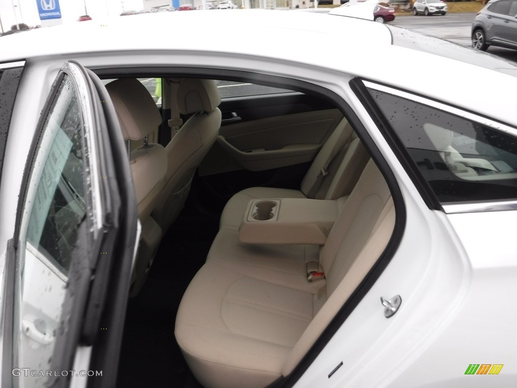 2016 Sonata Sport - Quartz White Pearl / Beige photo #24