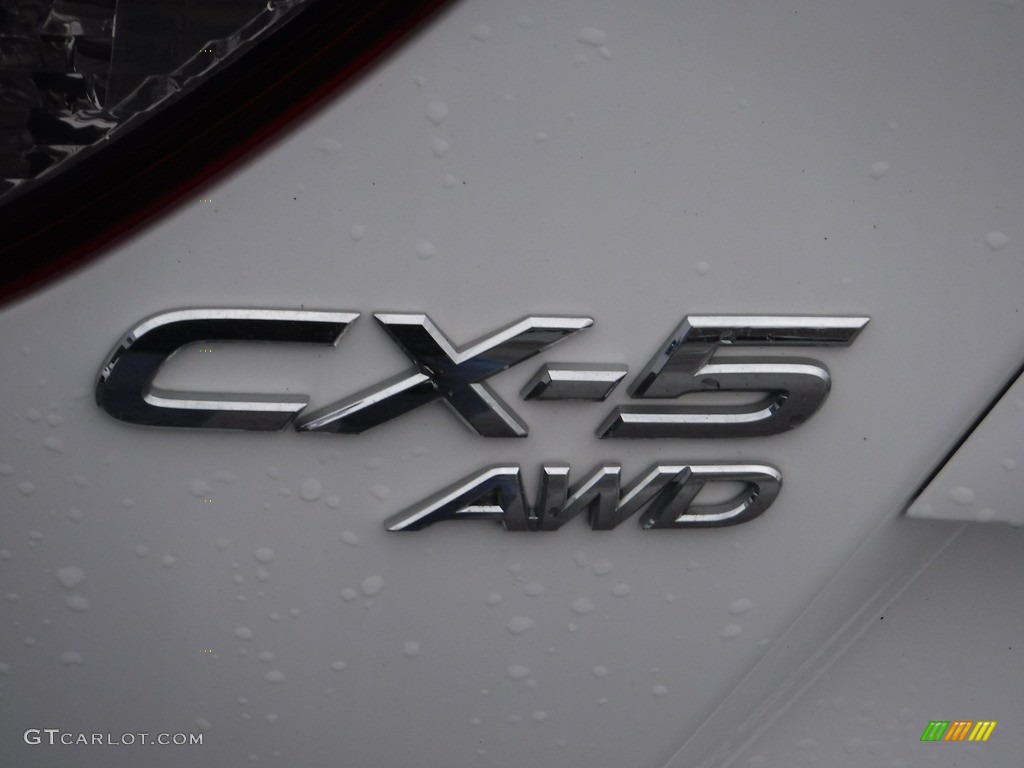 2015 CX-5 Touring AWD - Crystal White Pearl Mica / Black photo #8