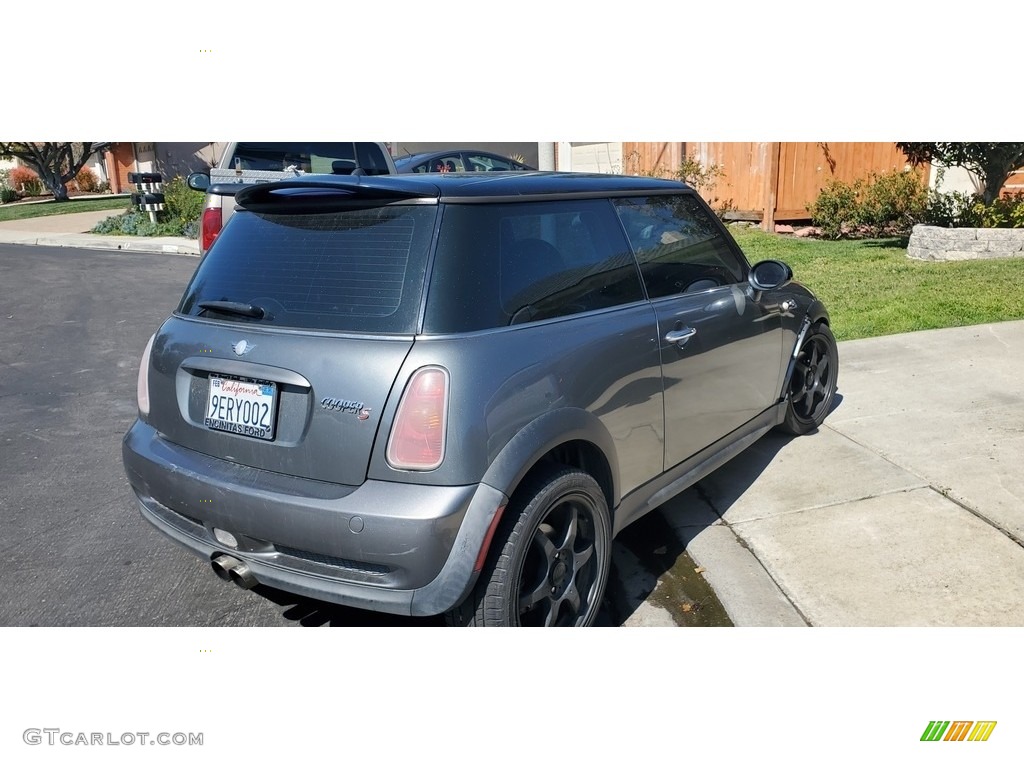 2003 Cooper S Hardtop - Dark Silver Metallic / Space Grey/Panther Black photo #3