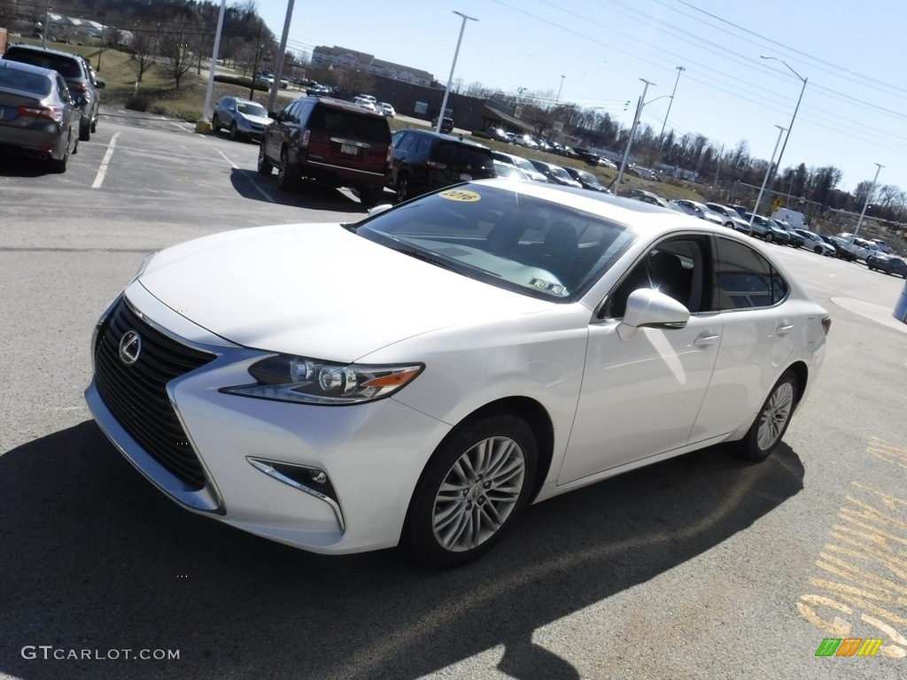 2016 ES 350 - Eminent White Pearl / Black photo #5