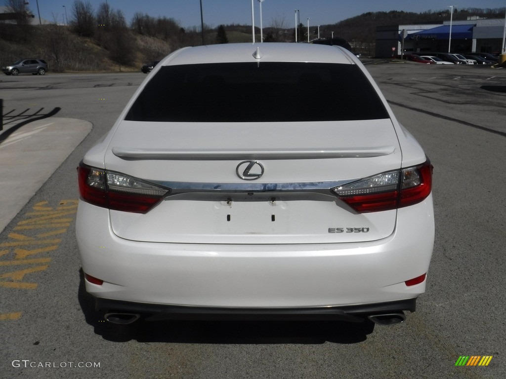 2016 ES 350 - Eminent White Pearl / Black photo #8