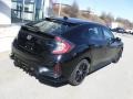 2020 Crystal Black Pearl Honda Civic Sport Hatchback  photo #9