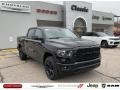 Diamond Black Crystal Pearl - 1500 Big Horn Crew Cab 4x4 Photo No. 1
