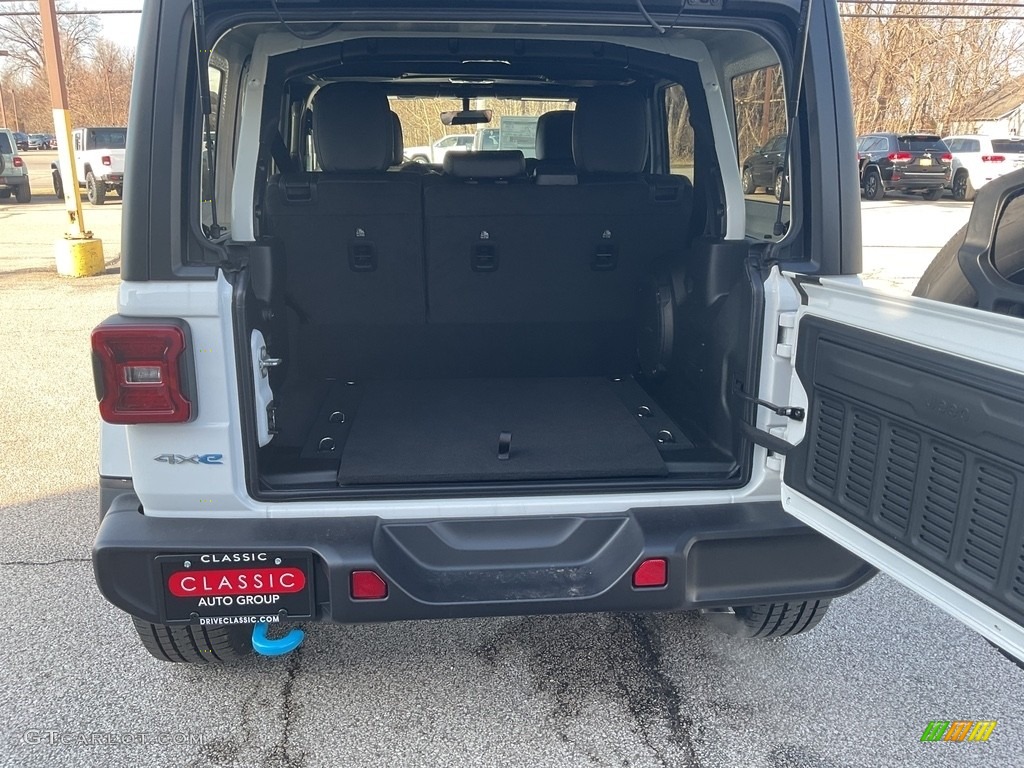 2023 Wrangler Unlimited Sahara 4XE Hybrid - Bright White / Black photo #12