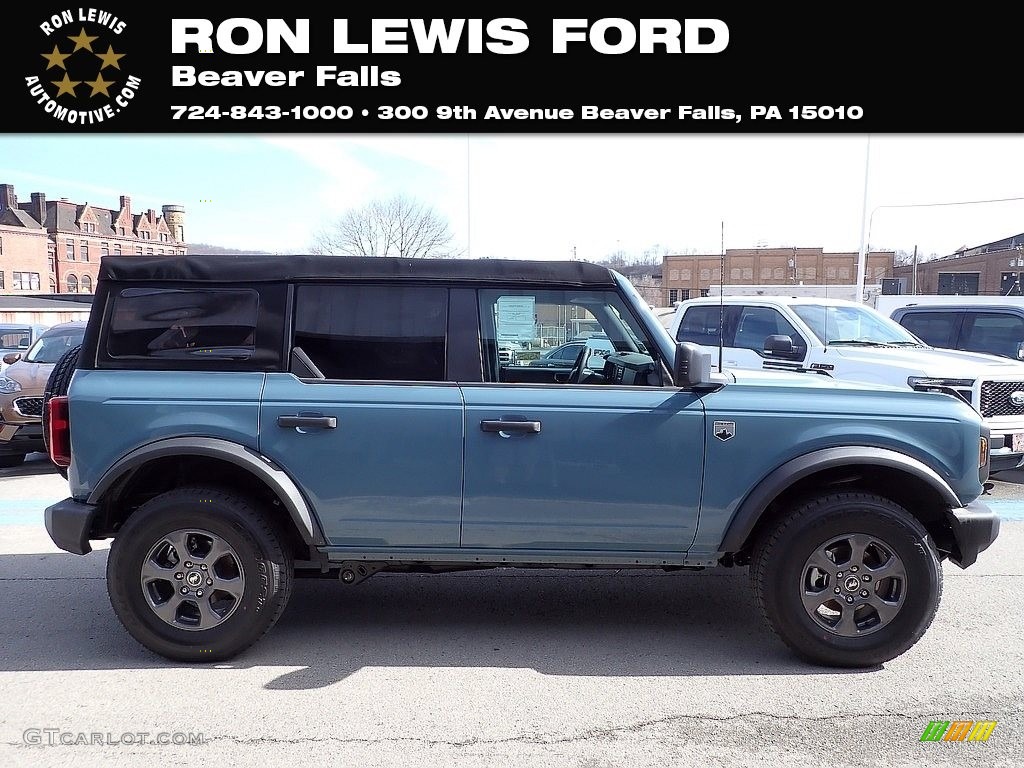 2022 Bronco Big Bend 4x4 4-Door - Area 51 / Dark Space Gray photo #1
