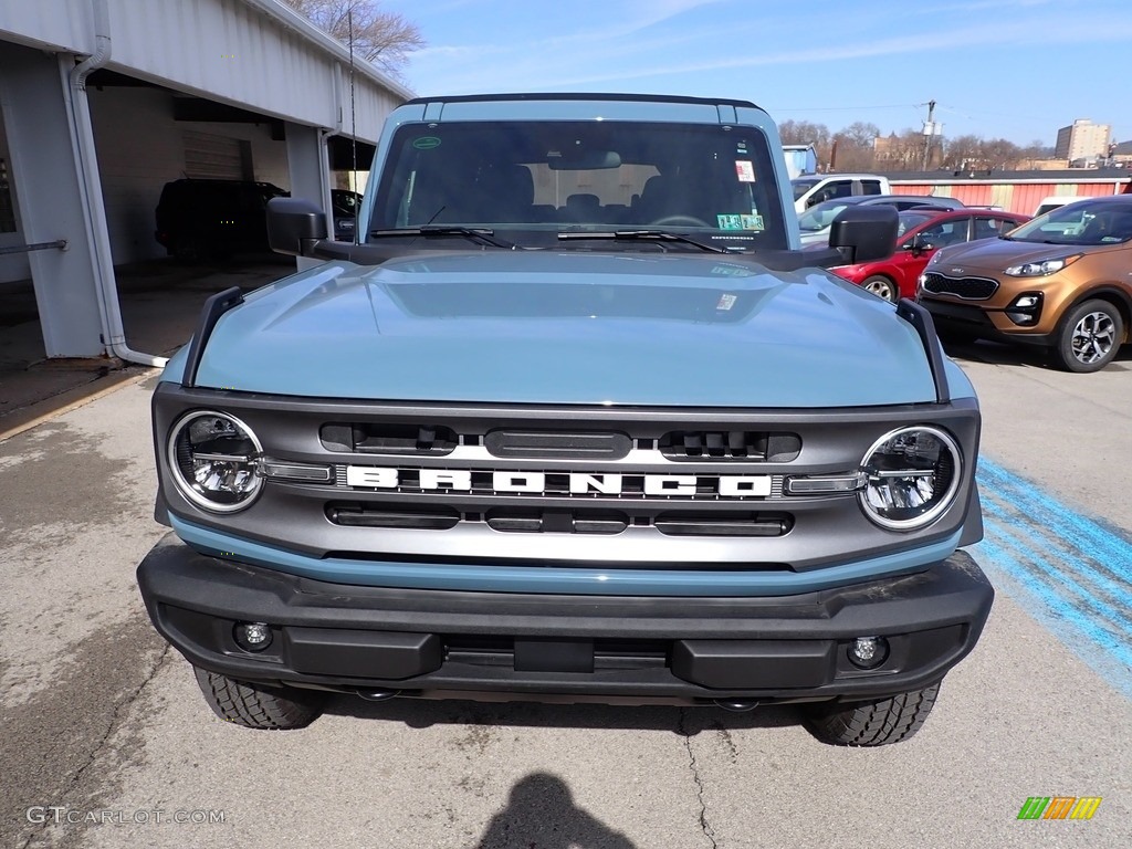 2022 Bronco Big Bend 4x4 4-Door - Area 51 / Dark Space Gray photo #3