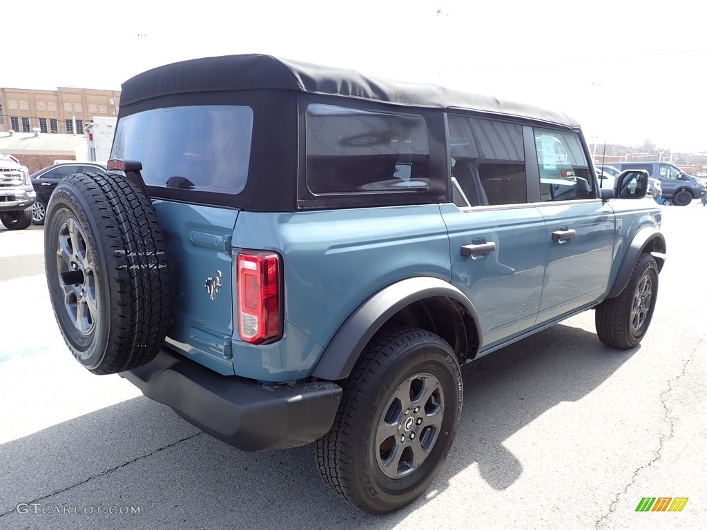 2022 Bronco Big Bend 4x4 4-Door - Area 51 / Dark Space Gray photo #8