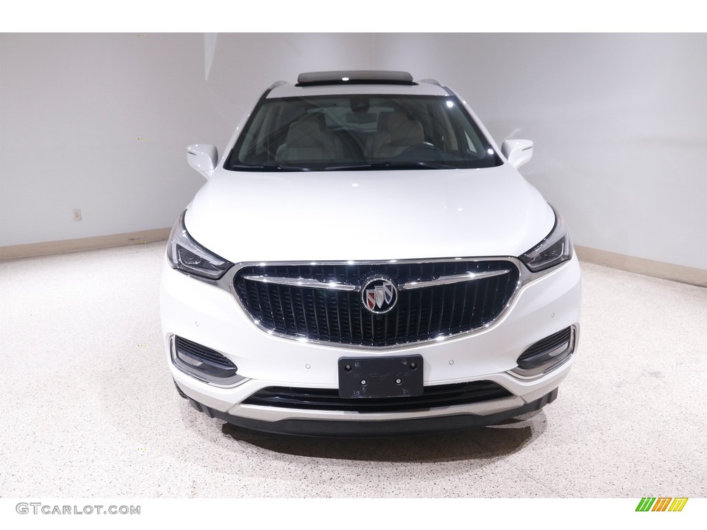 2018 Enclave Premium AWD - White Frost Tricoat / Shale photo #2