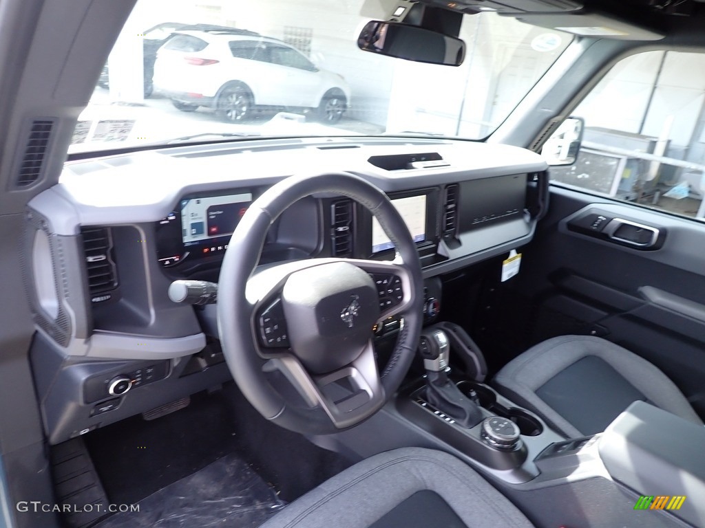 2022 Ford Bronco Big Bend 4x4 4-Door Interior Color Photos
