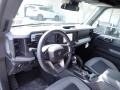 2022 Ford Bronco Dark Space Gray Interior Front Seat Photo