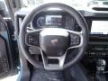 2022 Ford Bronco Dark Space Gray Interior Steering Wheel Photo