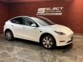 Pearl White Multi-Coat - Model Y Long Range AWD Photo No. 3