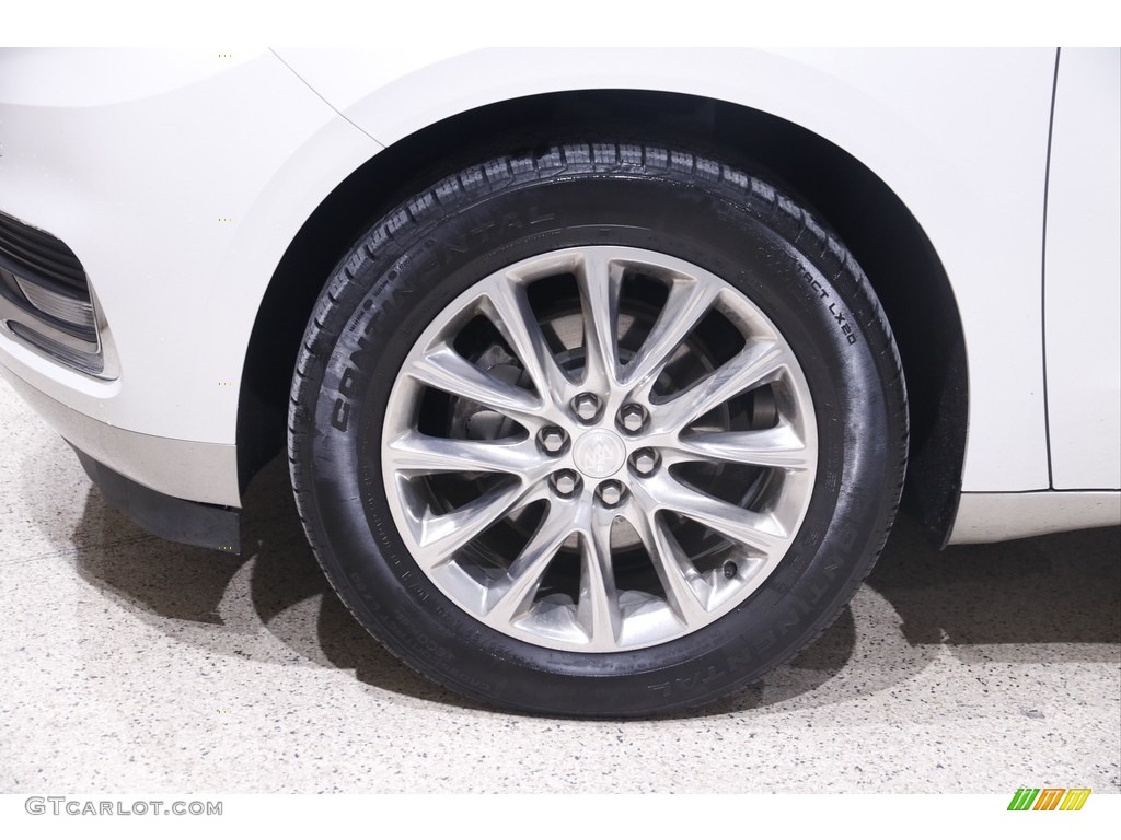 2018 Enclave Premium AWD - White Frost Tricoat / Shale photo #23