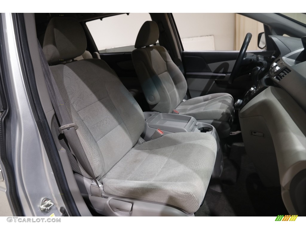 2013 Odyssey EX - Alabaster Silver Metallic / Gray photo #15
