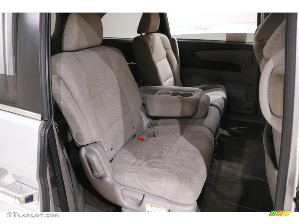 2013 Odyssey EX - Alabaster Silver Metallic / Gray photo #16