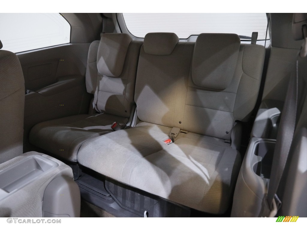 2013 Odyssey EX - Alabaster Silver Metallic / Gray photo #18