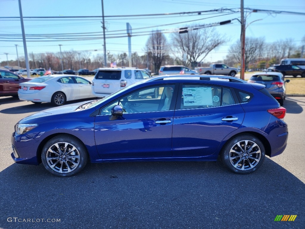 2023 Impreza Limited 5-Door - Ocean Blue Pearl / Ivory photo #3