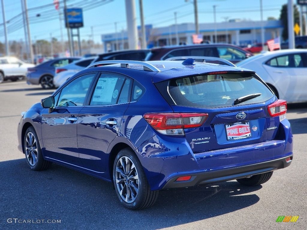 2023 Impreza Limited 5-Door - Ocean Blue Pearl / Ivory photo #4