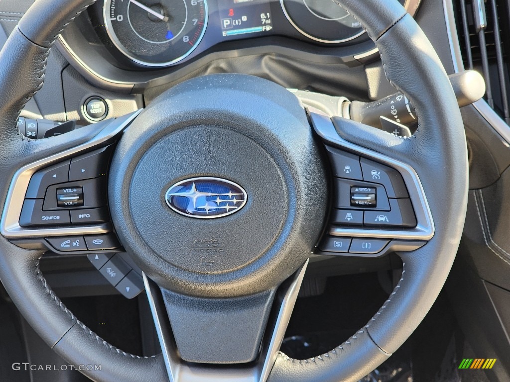 2023 Subaru Impreza Limited 5-Door Ivory Steering Wheel Photo #145741733
