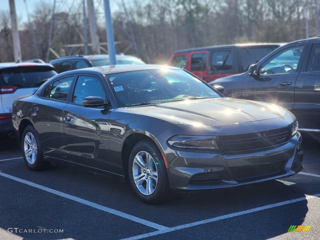 2022 Charger SXT - Granite Pearl / Black photo #2