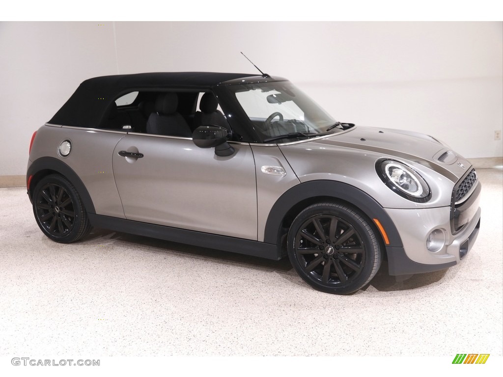 2021 Convertible Cooper S - Melting Silver Metallic / Black Pearl photo #2