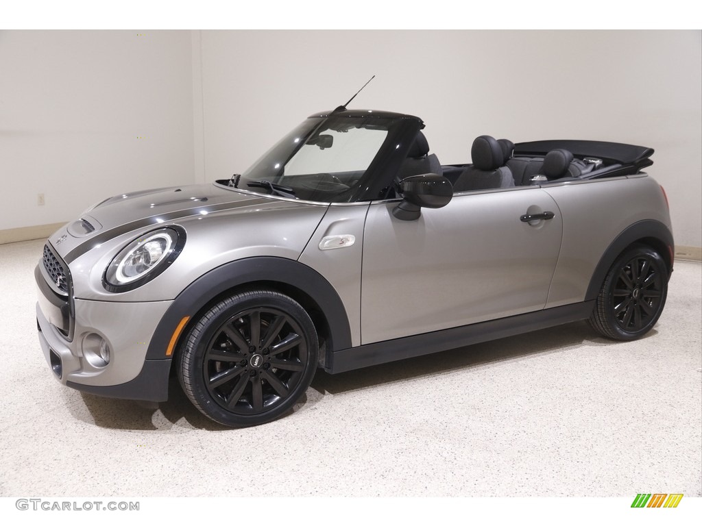 2021 Convertible Cooper S - Melting Silver Metallic / Black Pearl photo #4