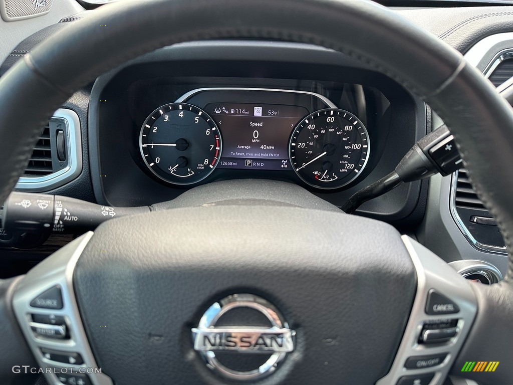 2020 Nissan Titan SL Crew Cab 4x4 Gauges Photos