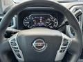 2020 Nissan Titan Black Interior Steering Wheel Photo